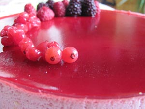 bavarois framboises